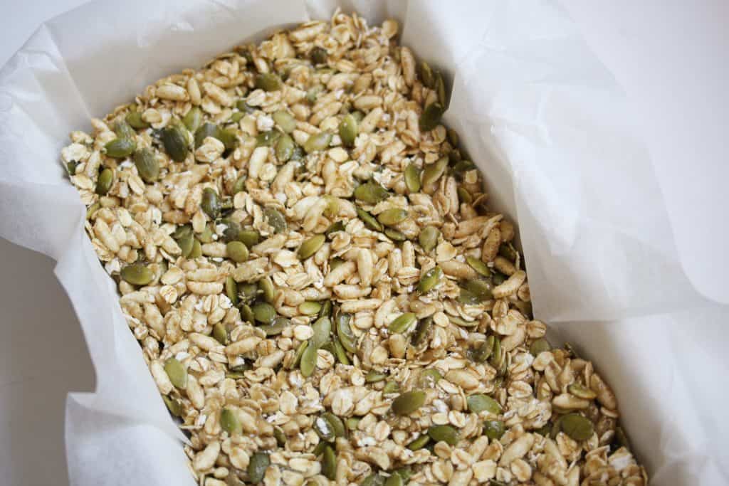 Nut Free Muesli Bars - Great for school lunches
