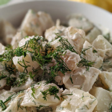 5 Ingredient Vegan Potato Salad