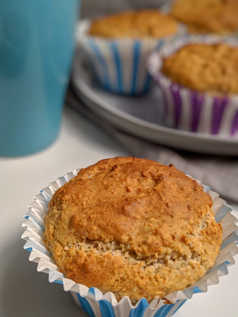 Nut Free Vegan Banana Muffins for School Lunchboxes